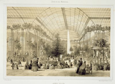 The Winter Garden, published by Auguste Bry by A Provost